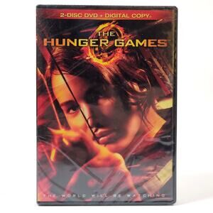 The Hunger Games Movie DVD 2012 2-Disc Set Widescreen Dystopian Action New